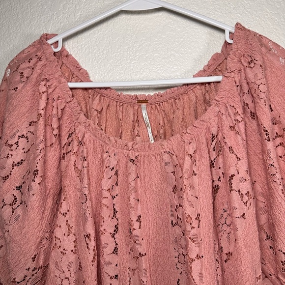 Free People Women's Stacey Convertible Lace Crop Top Small - Picture 4 of 7